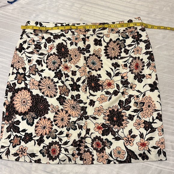Loft outlet skirt multicolor sz 14 - Picture 6 of 8
